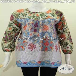 blouse batik kantor modern blouse batik kantor modern