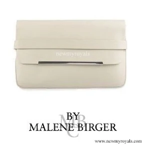 Crown Princess Victoria carried By Malene Birger clutch bag