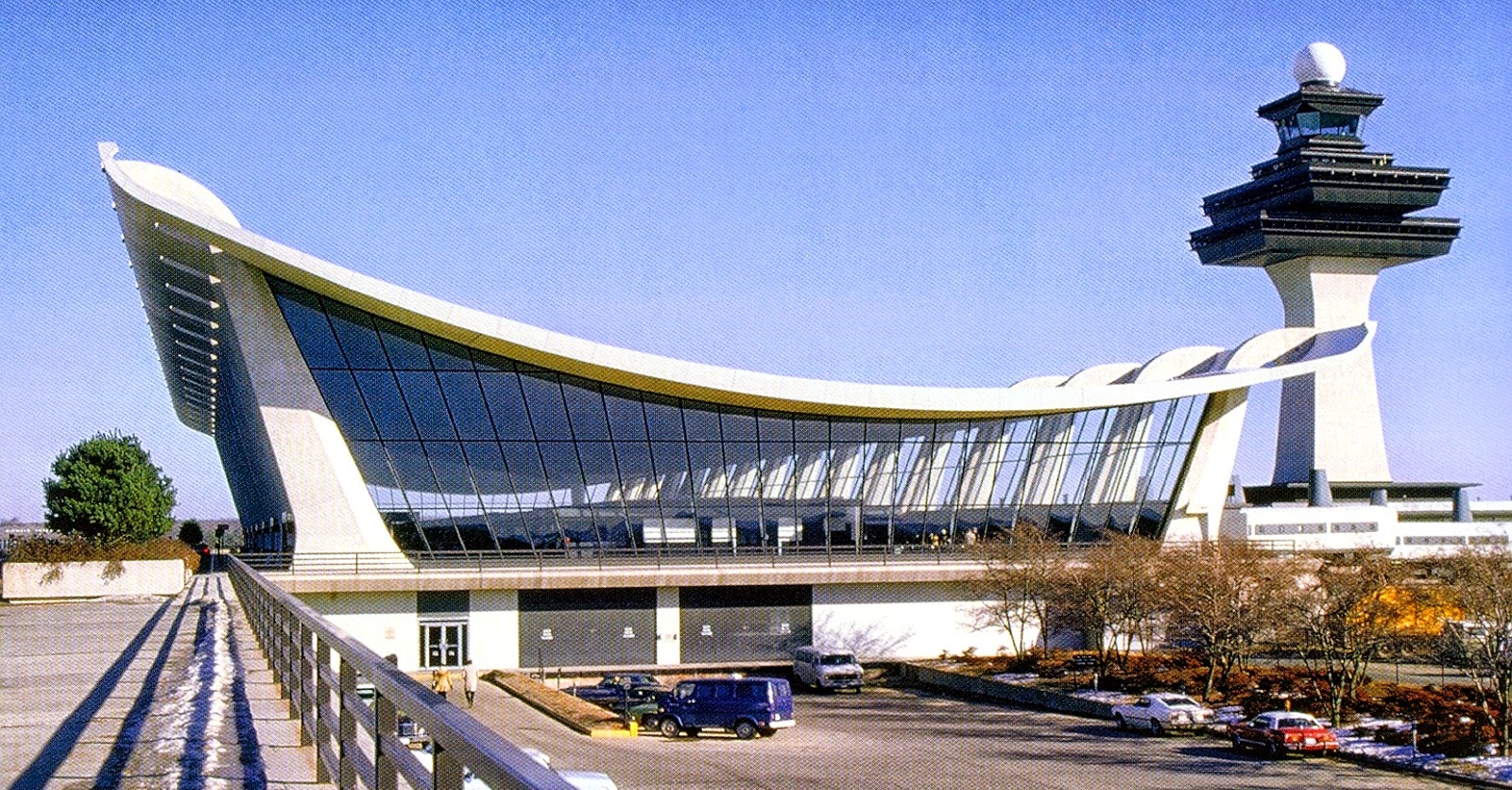 Terminal del Aeropuerto de WashingtonDulles Eero Saarinen Estructura