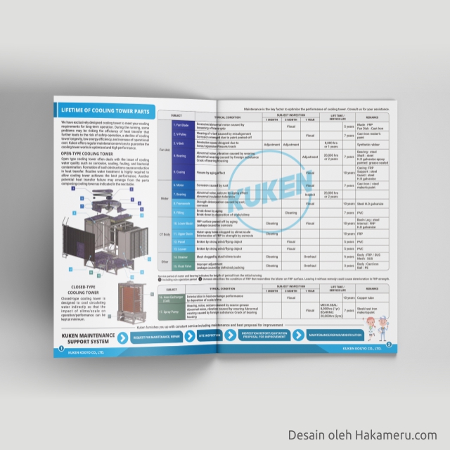 Brosur produk cooling tower Brosur produk cooling tower