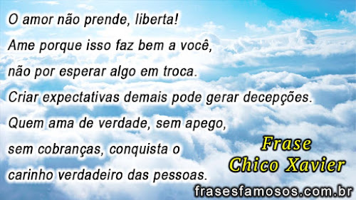 Frases de Chico Xavier