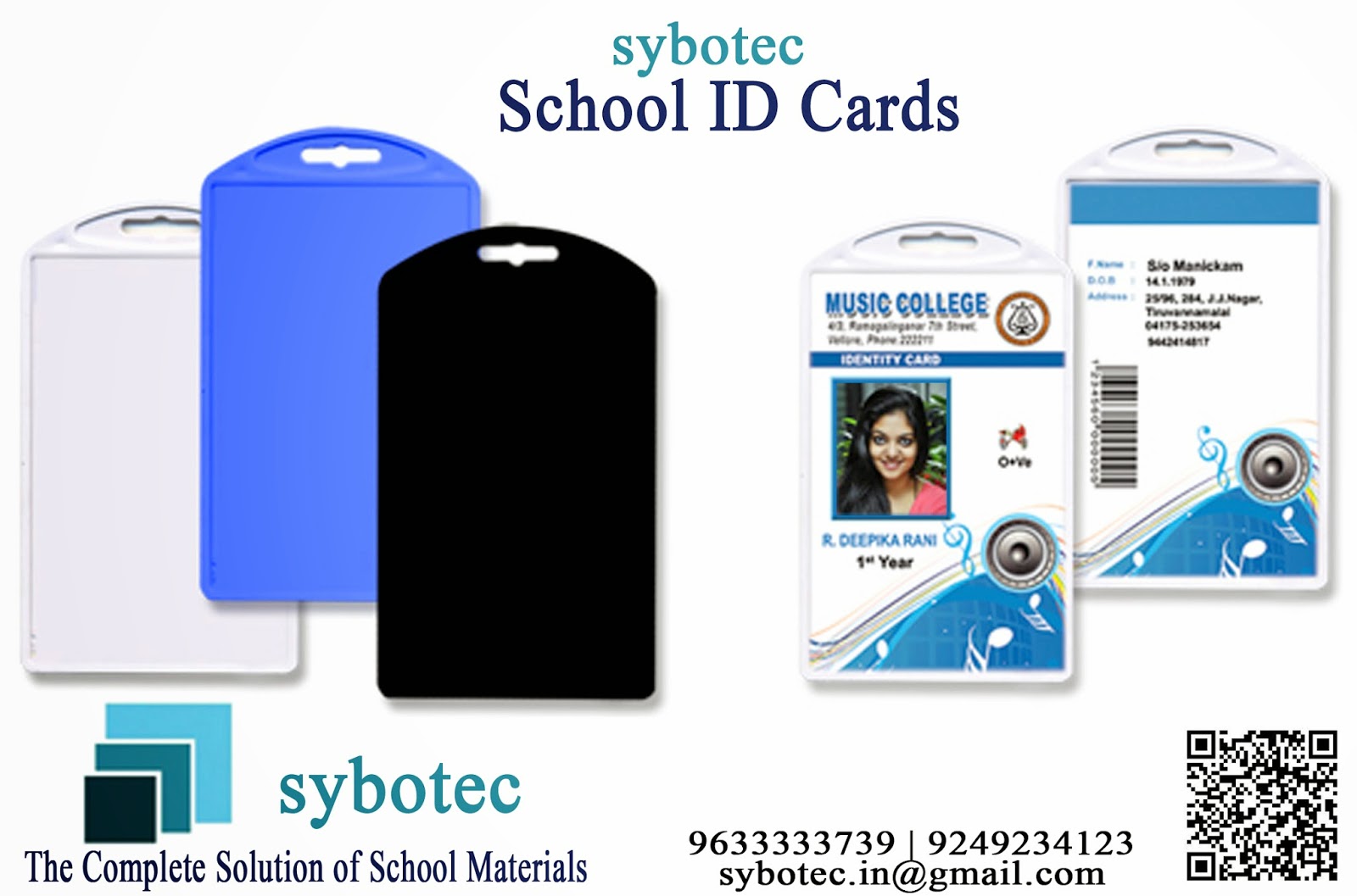 School, Collage and Corporate office ID CARDS ID Card for School