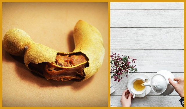 Make Fresh Tamarind Ginger Tea