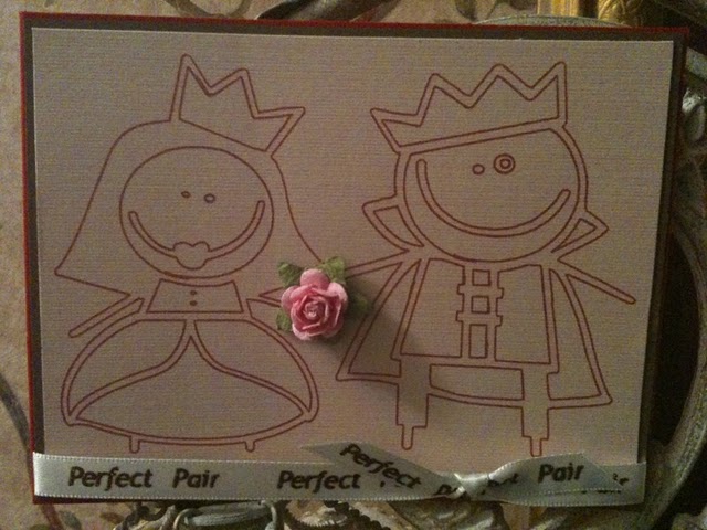 Amy Corbin: Embossed card with Cricut Expression 2