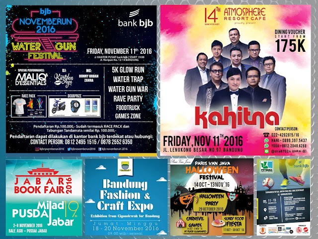Jadwal Event di Bandung Bulan November 2016