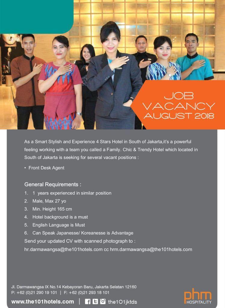 101 Jakarta Jobs News August 2018