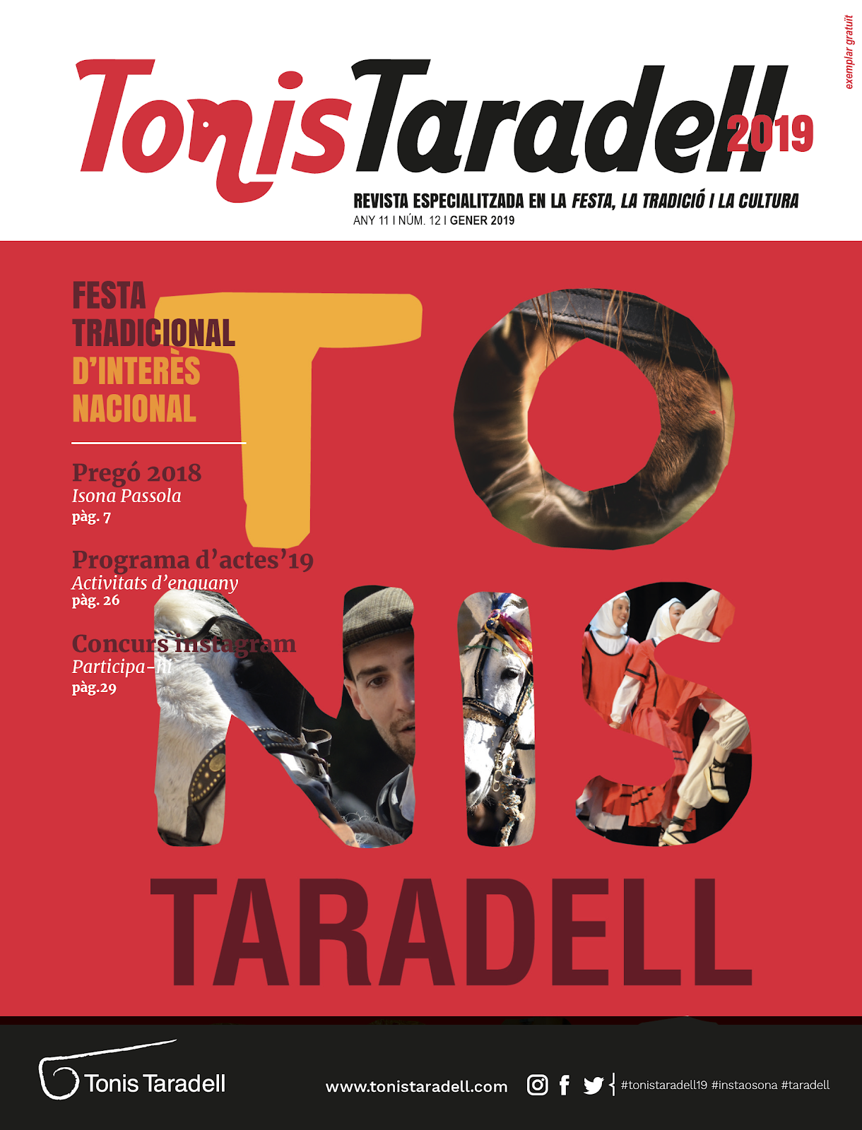 Taradell celebra aquest cap de setmana la Festa dels Tonis