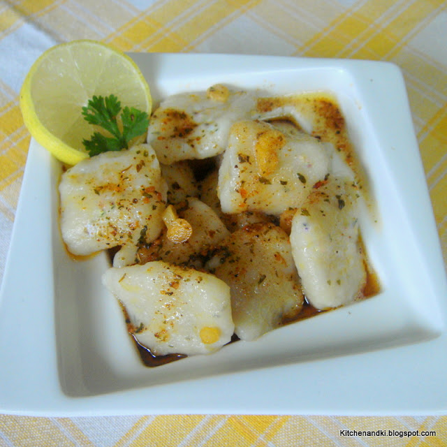 Gnocchi in Garlicky Lemon Butter