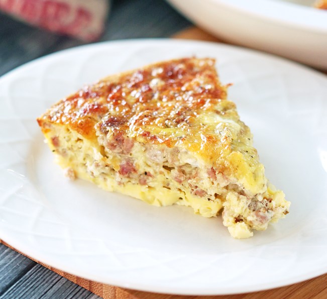 Low Carb Breakfast Casserole healthy keto