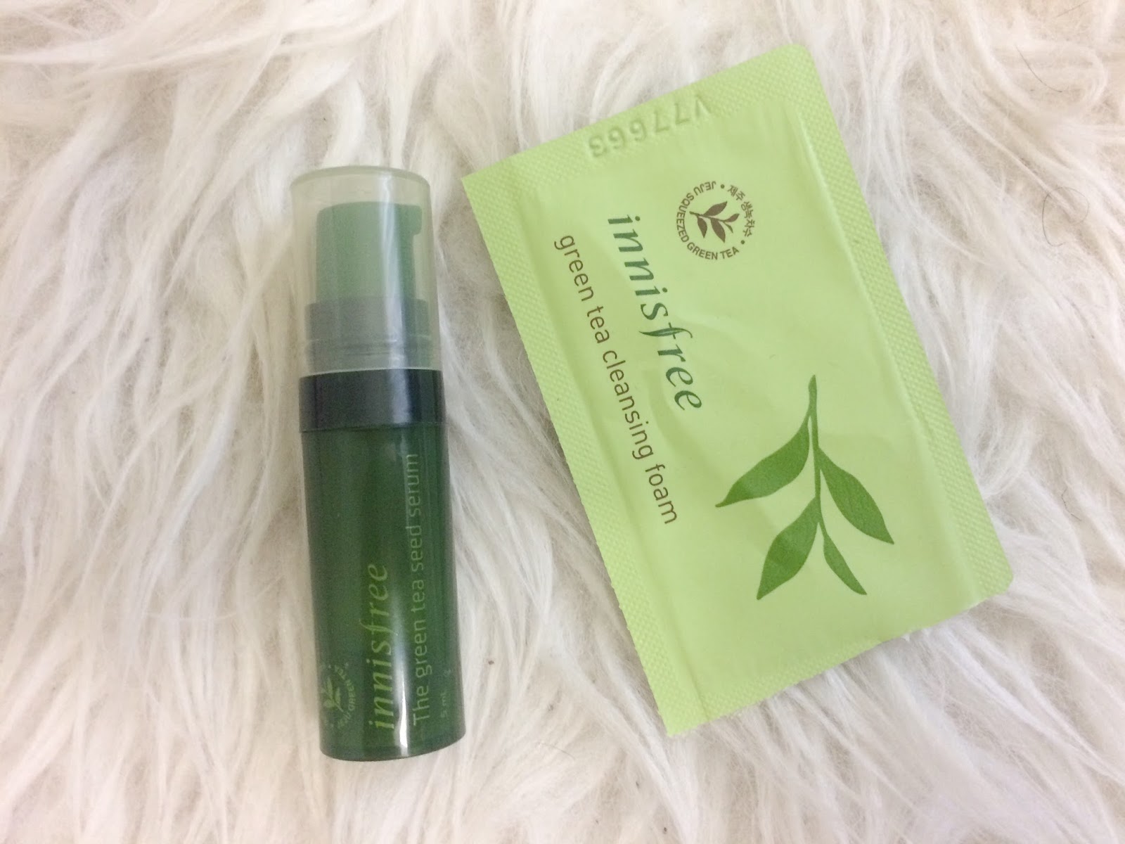 Samples review Innisfree Green Tea IMAN ABDUL RAHIM