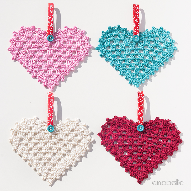Anabelia craft design crochet granny hearts free sybju Anabelia craft design crochet granny hearts free sybju