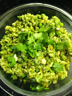 Coriander rice one pot meal
