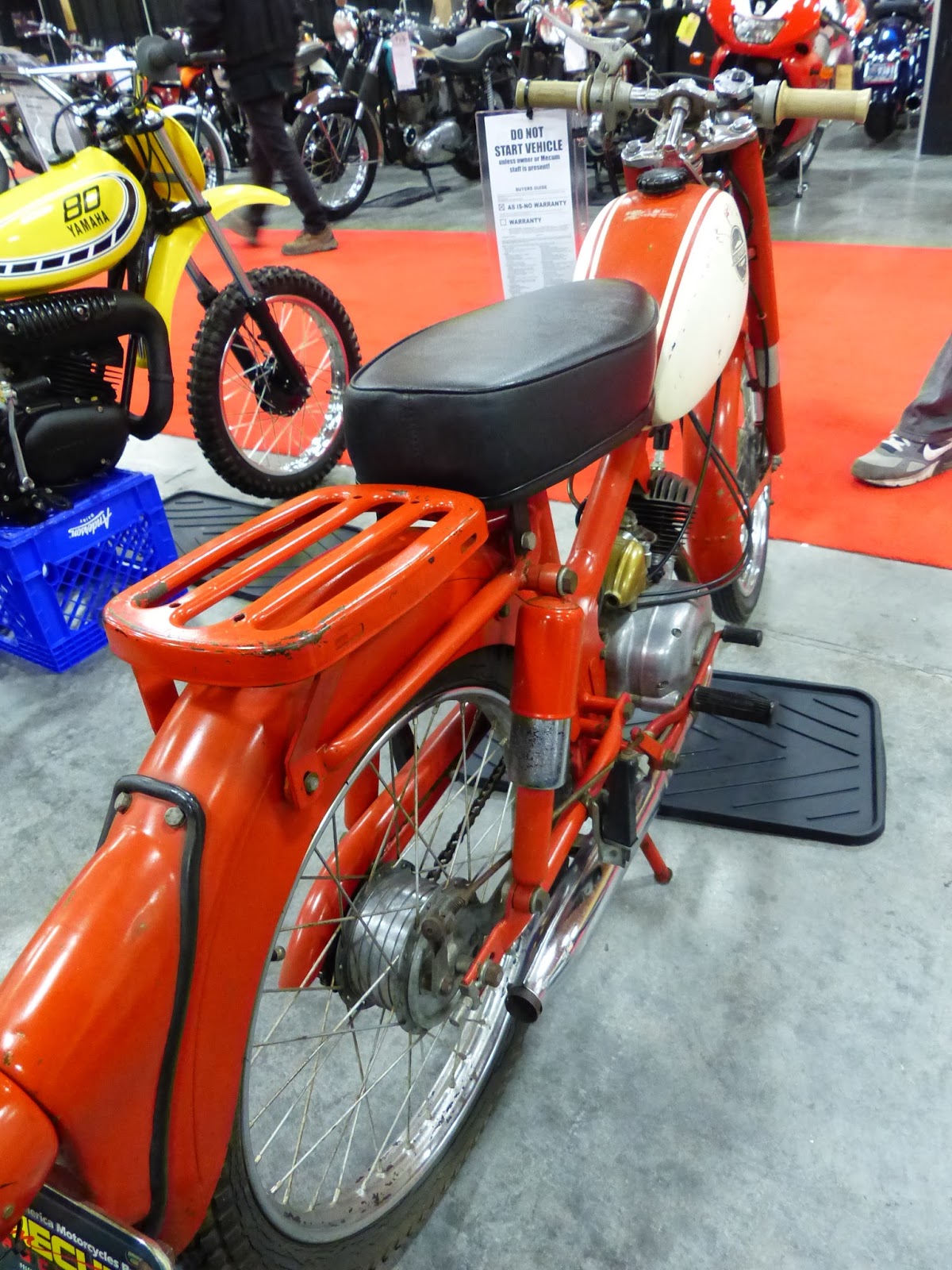 OldMotoDude: 1965 Harley-Davidson/Aermacchi M50 sold for $1,750 at the