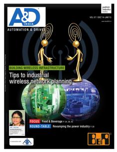 A&D Automation & Drives - December 2014 & January 2015 | TRUE PDF | Mensile | Professionisti | Tecnologia | Industria | Meccanica | Automazione
The bi-monthley magazine is aimed at not only the top-decision-makers but also engineers and technocrats from the industrial automation & robotics segment, OEMs and the end-user manufacturing industry, covering both process & factory automation.
A&D Automation & Drives offers a comprehensive coverage on the latest technology and market trends, interesting & innovative applications, business opportunities, new products and solutions in the industrial automation and robotics area.
The contents have clear focus on editorial subjects, with in-depth and practical oriented analysis. The magazine is highly competent in terms of presentation & quality of articles, and has close links to the technology community. Supported by Automation Industry Association (AIA) of India and with an eminent Editorial Advisory Board, A&D Automation & Drives offers a better and broader platform facilitating effective interaction among key decision makers of automation, robotics and allied industry and user-fraternities.