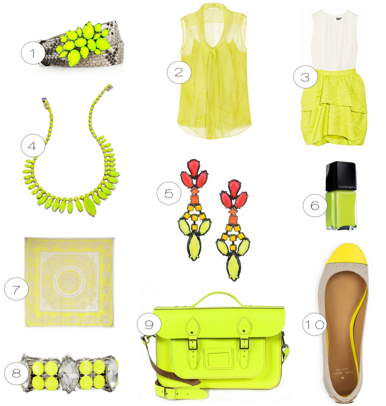 Fashion Friday: A Pop of Neon. | Kiki's List