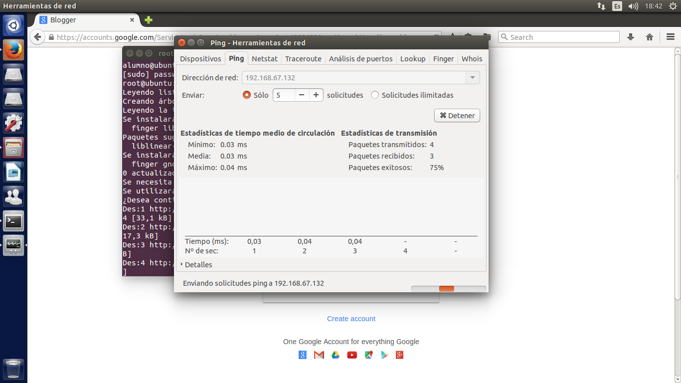 Preguntarse Renacimiento No haga Maestre Procrastinador II: Herramienta de Red en Ubuntu 15.04