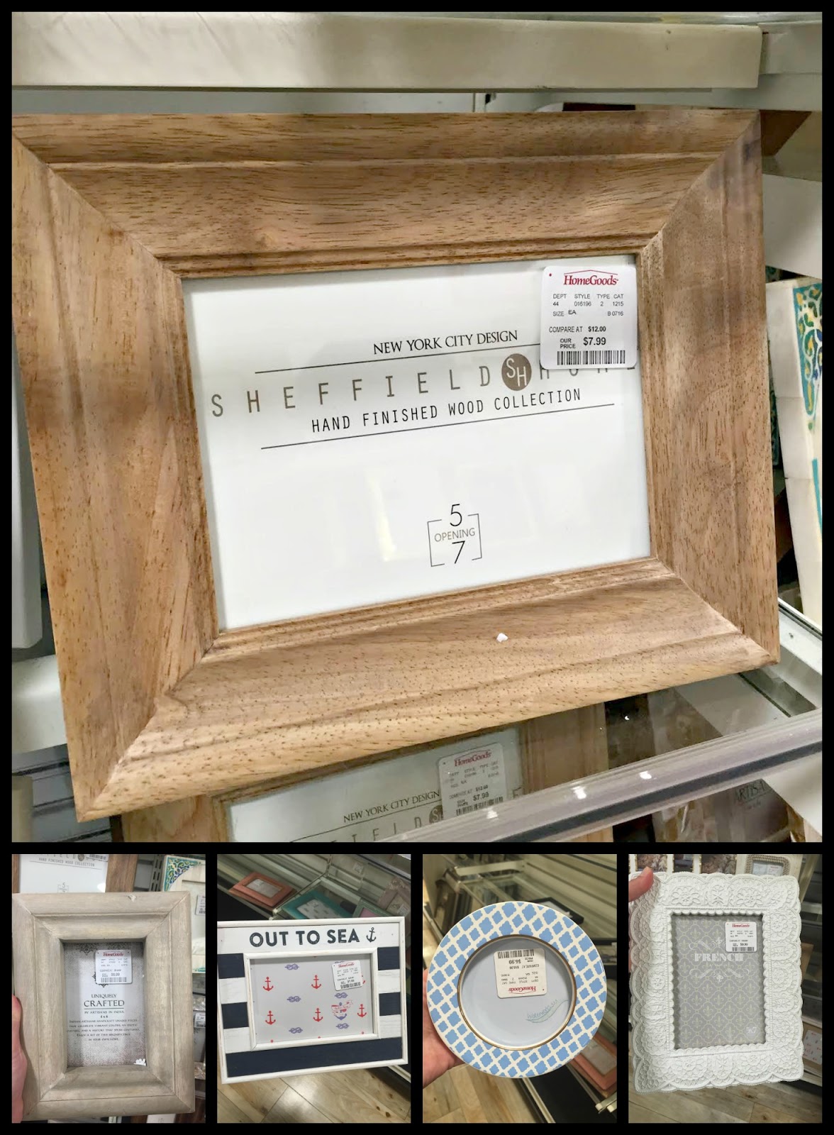 The Five Best Items To At Homegoods From Thrifty Decor Frame Selection At Homegoods