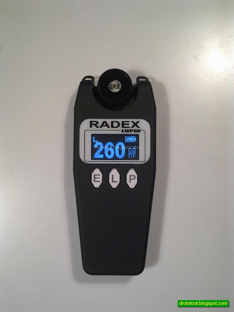 Измерение яркости с помощью RADEX LUPIN
