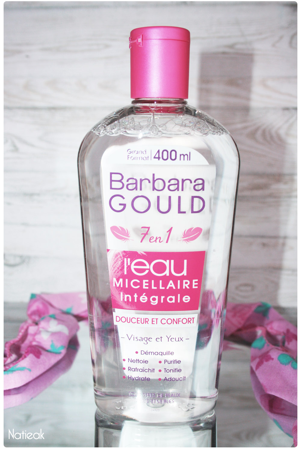 L'eau micellaire intégrale de Barbara Gould : la douceur au rendez-vous ...
