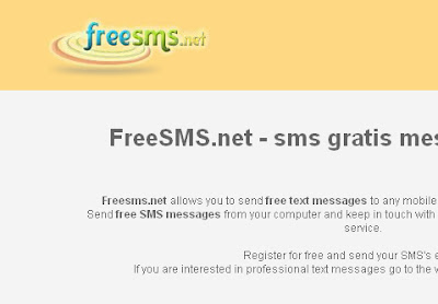 Situs SMS Gratis Terbaik Kesemua Operator
