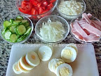 Salata bulgareasca preparare reteta