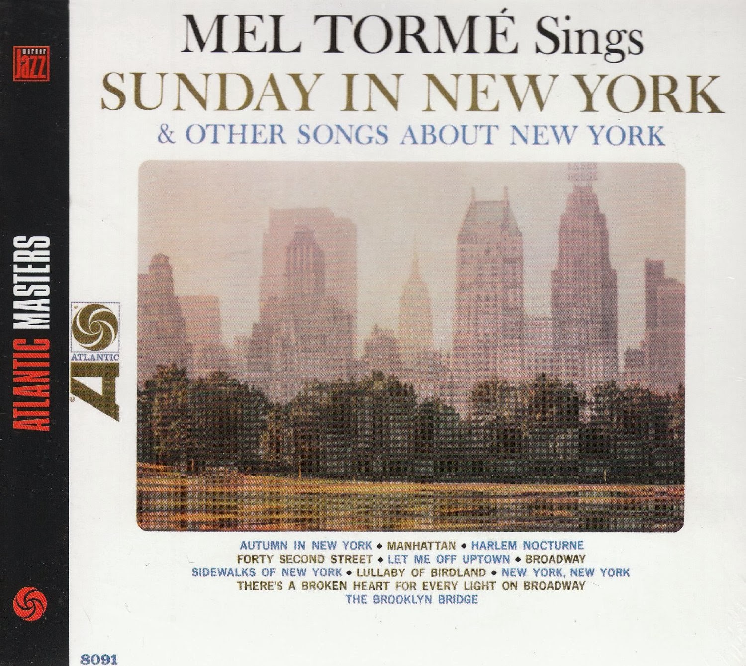 Stardust Melodies CD tip měsíce Mel Tormé Sings Sunday in New York