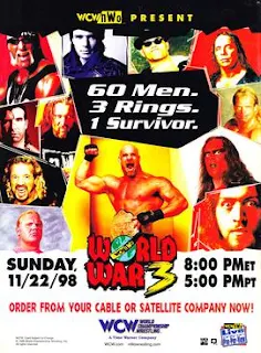 WCW World War 3 1998 Review - Event poster