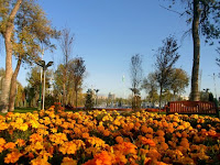 Javonon Park, Komsomol Lake, and Dushanbe City in Tajikistan