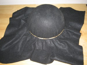 how to sew a tricorn hat