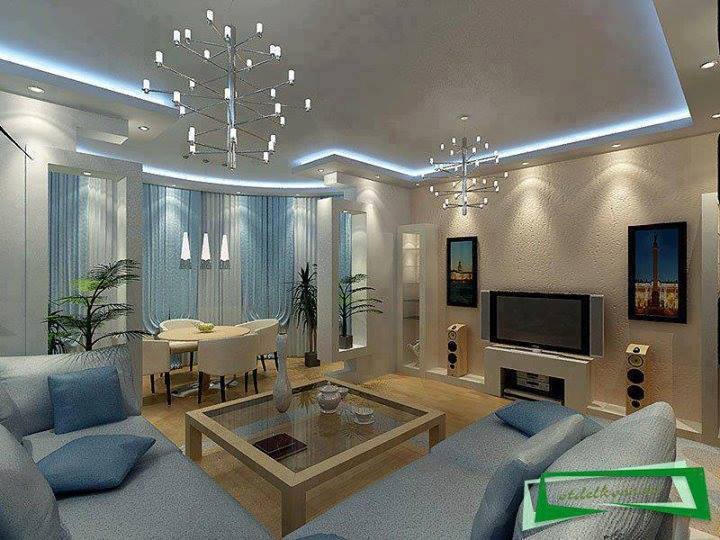 30 Ideas On How To Integrate A TV In The Living Room - Decor Units