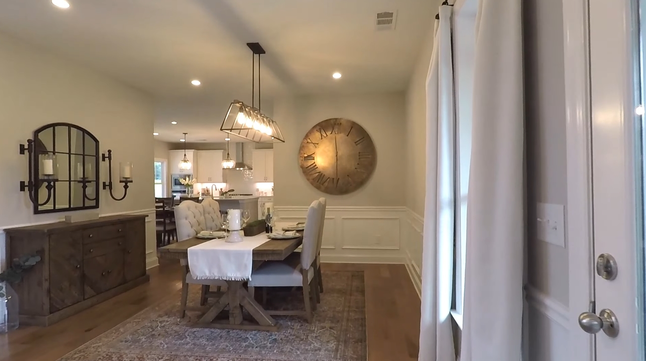 Interior Design Tour vs. INSIDE TOLL BROTHERS DECORATED 5 BDRM MODEL HOME N. OF ATLANTA - BP $414,900