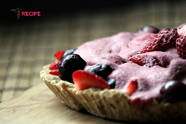 Tarte Aux Fraises Et Aux Cerises Miss Recipe Com Traiteur