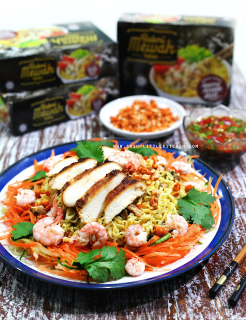 Asian Noodle Salad ala Bakmi Mewah Asian Noodle Salad ala Bakmi Mewah