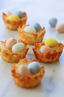 Coconut Macaroon Nests - perfect for Easter