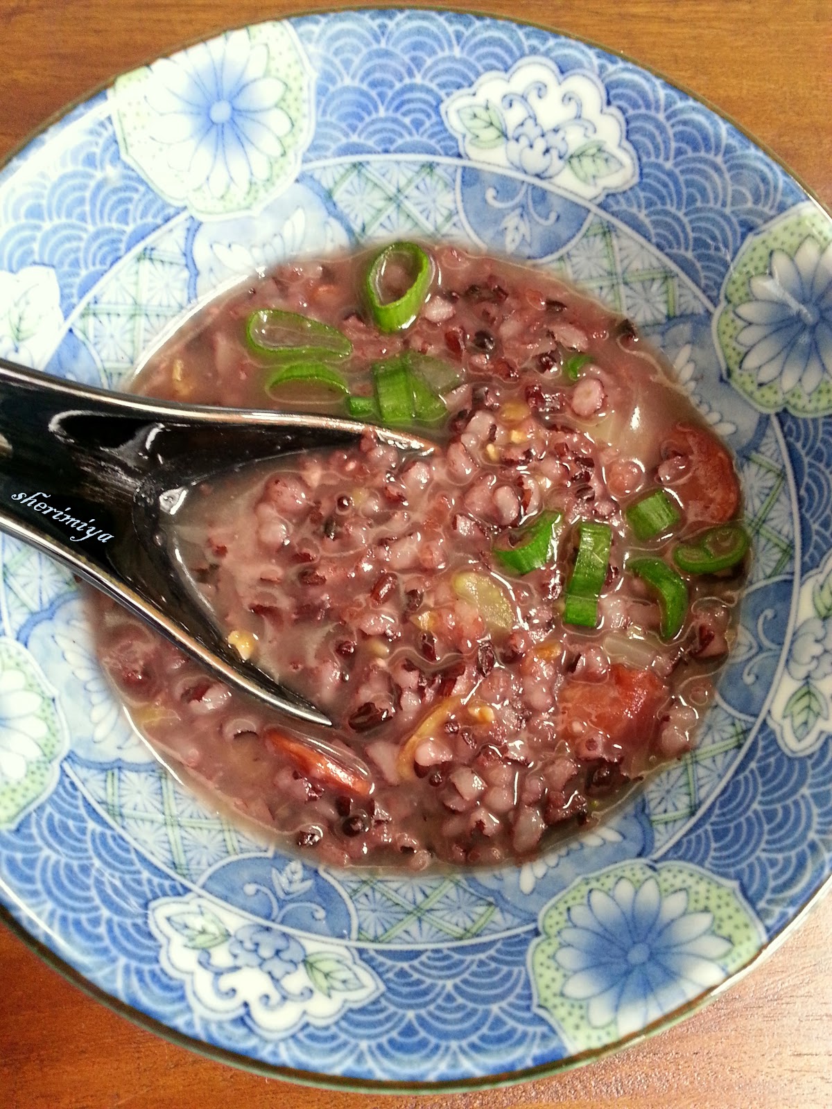 Happy Little Bento Black Rice Jook Thermal Bento