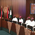 President Buhari Receives Catholic Bishops At The State House