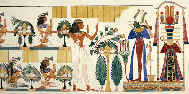 Egyptian wall paintings Egyptian wall paintings