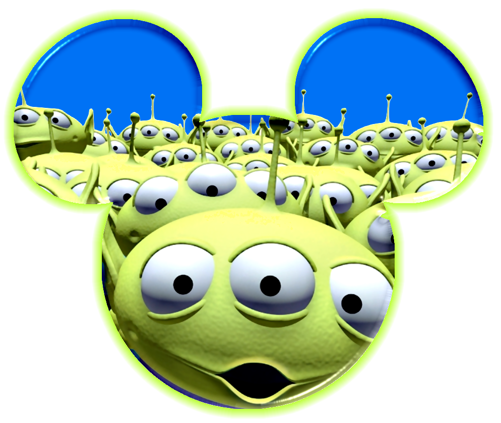 Toy Story in Mickey Heads. Oh My Fiesta! in english