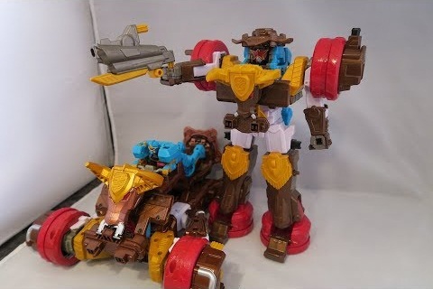 bull rider megazord toy