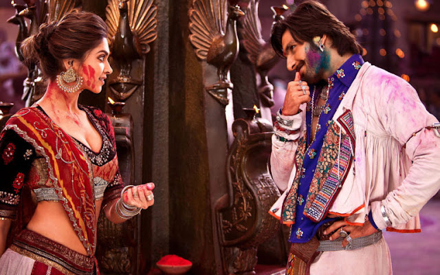 Deepika Padukone and Ranveer Singh Romantic Secene HD Images