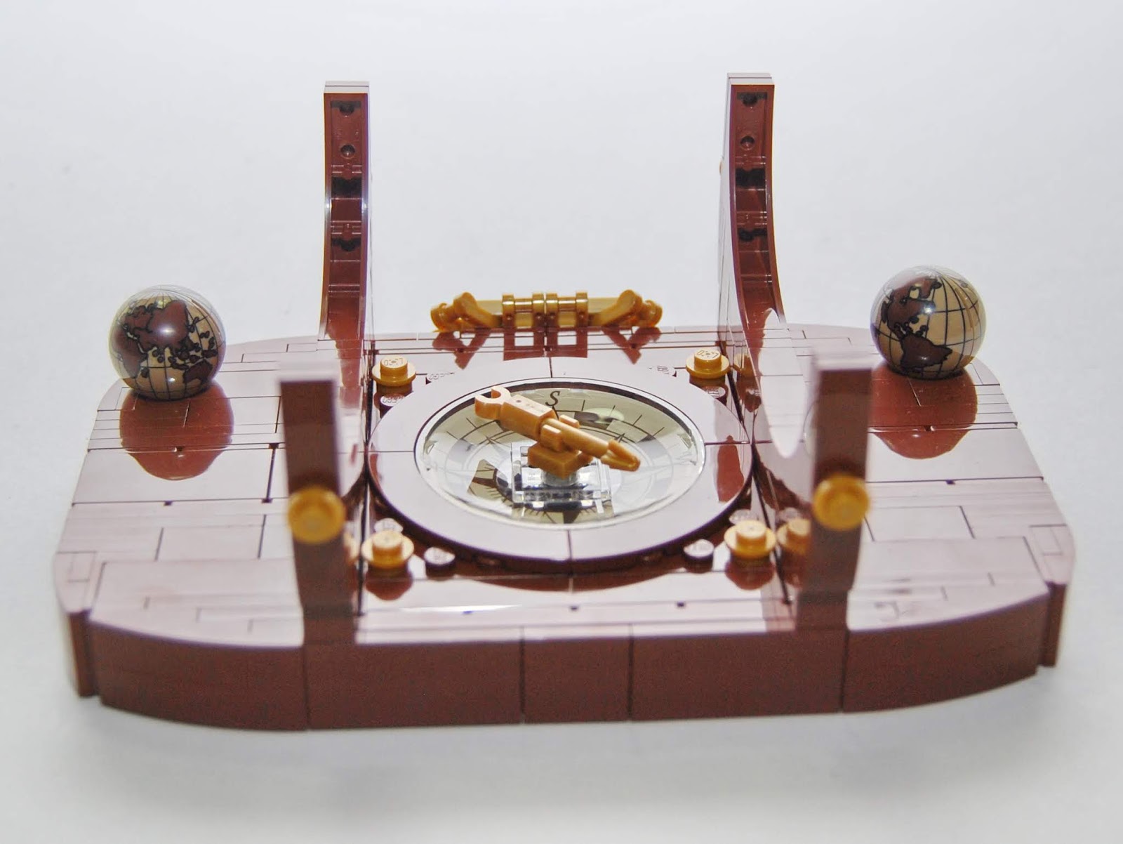 barco en una botella lego