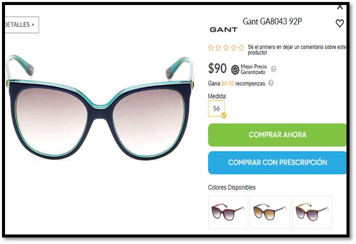 lentes ralph lauren gmo