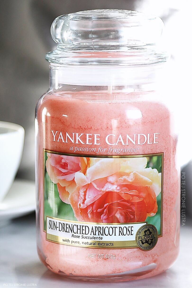 Yankee Candle SunDrenched Apricot Rose Q1 2018 Po tej stronie lustra