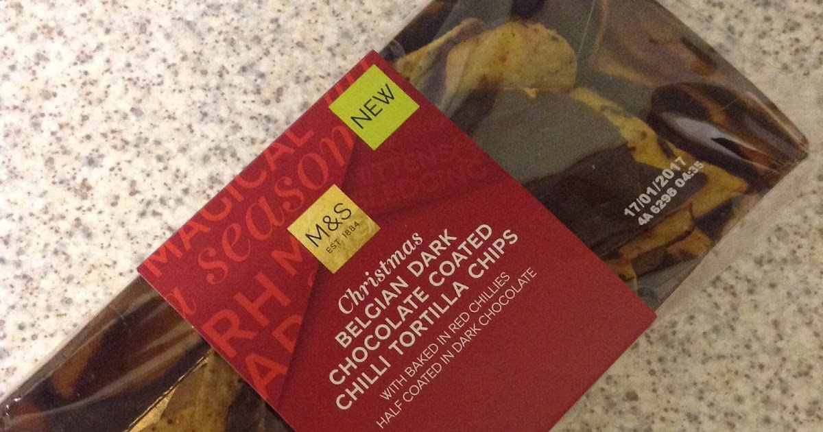 Marks & Spencer Dark Chocolate Coated Chilli Tortilla Chips