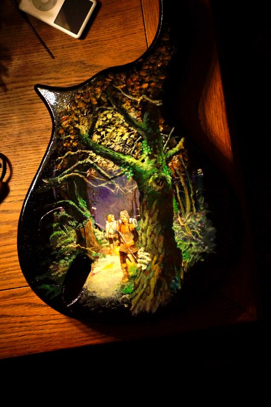 Jim's page Hidden Pickup Electric Guitar