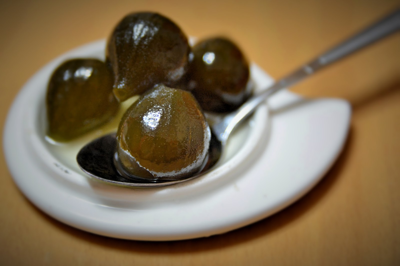 TASTY GREEN FIGS PRESERVE Macedonian Cuisine