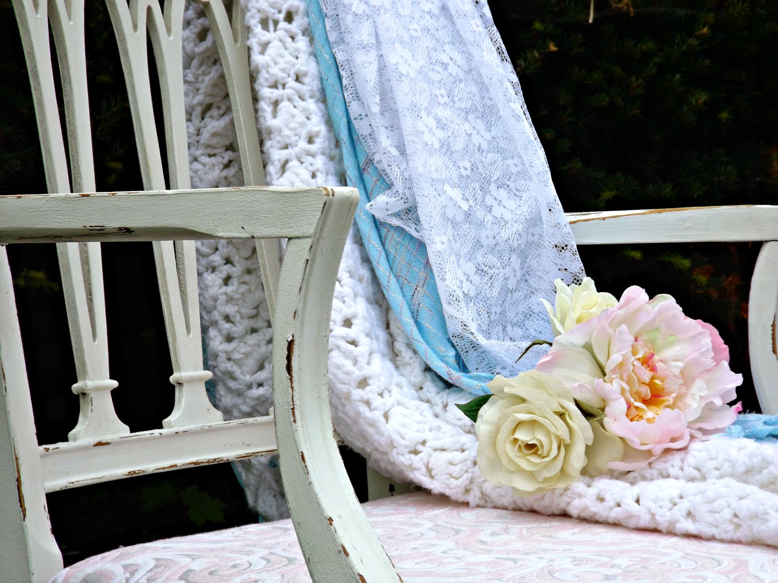 Chair Makeover - Shabby Chic