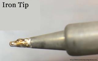 solder iron diffiult periodically soldering iron tip not work well