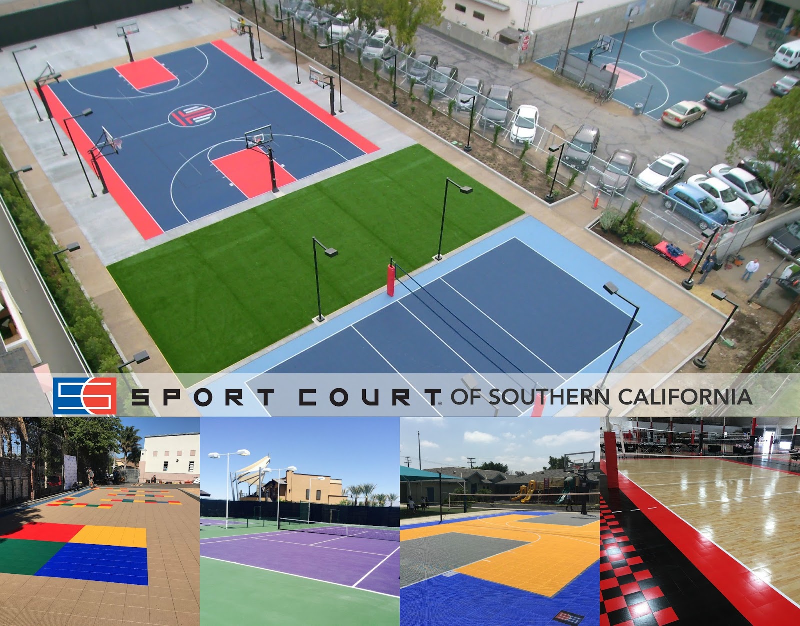 Sport Court Of Southern California 2016 What Was Previously An Unused E Next To The High School Is Now A Performance Sport Court Sports