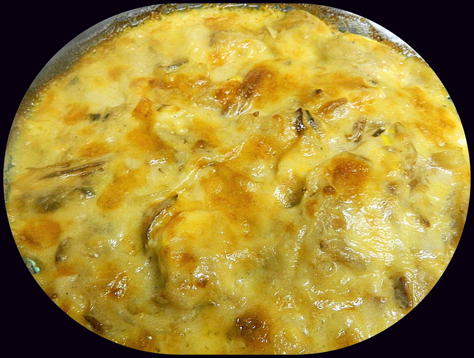 Jacques Pepin's Gratin of Eggs
